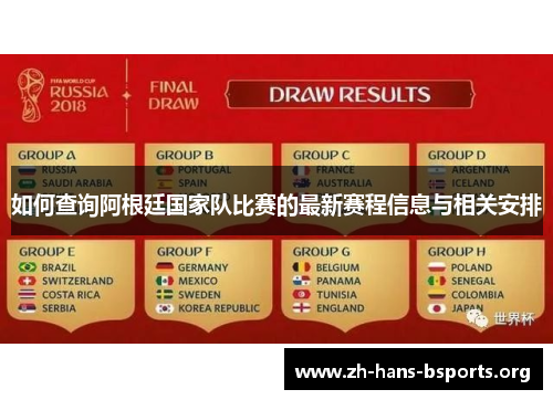 如何查询阿根廷国家队比赛的最新赛程信息与相关安排 如何查询阿根廷国家队比赛的最新赛程信息与相关安排